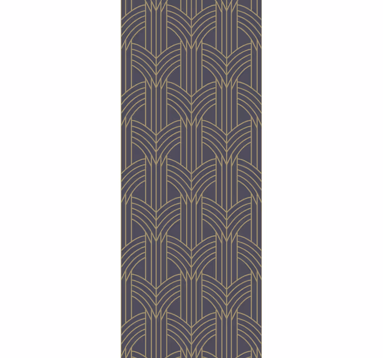 Art-deco styl geo vzor abstraktní tapeta - TenStickers