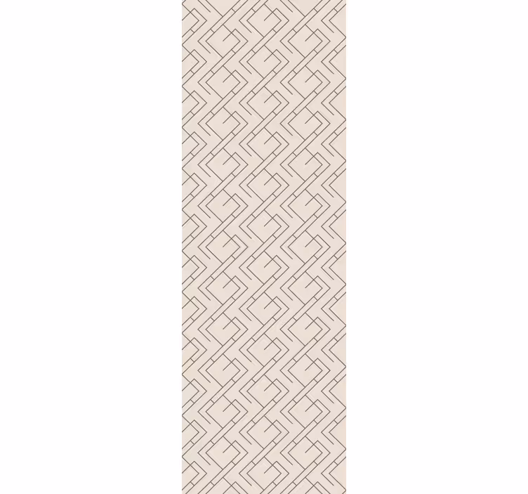 Propletený vzor čar Geometrická tapeta - TenStickers