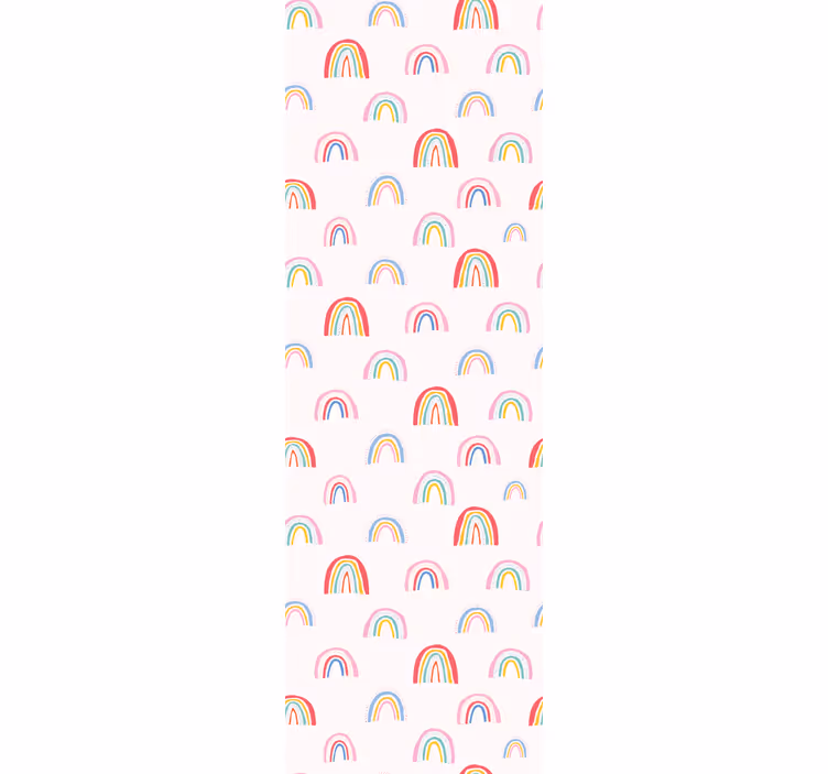 Barevné duhové vzory Tapeta do dětského pokoje - TenStickers