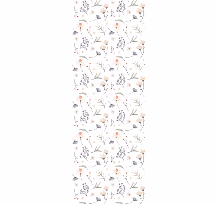Jemné květinové aranžmá květinová tapeta - TenStickers
