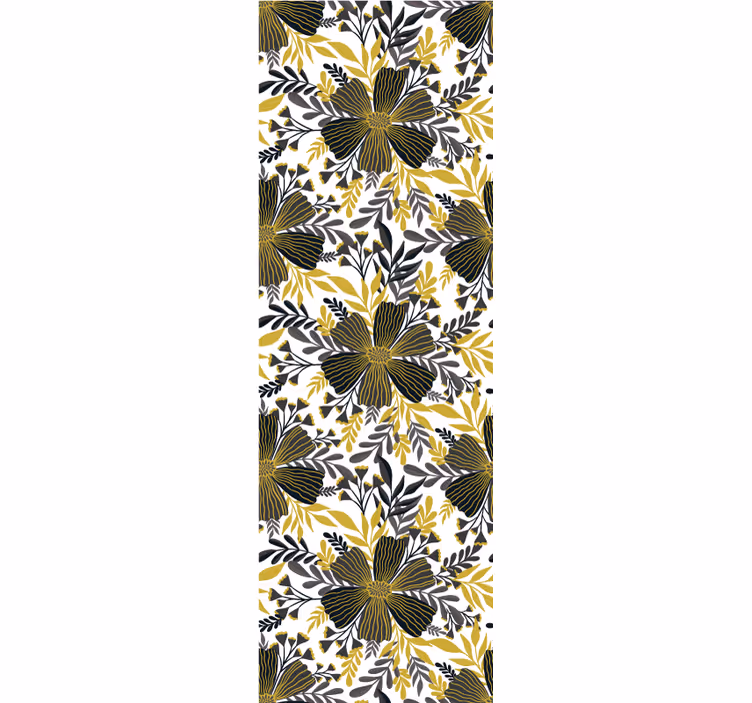Botanická rovnováha Tapeta do obývacího pokoje - TenStickers