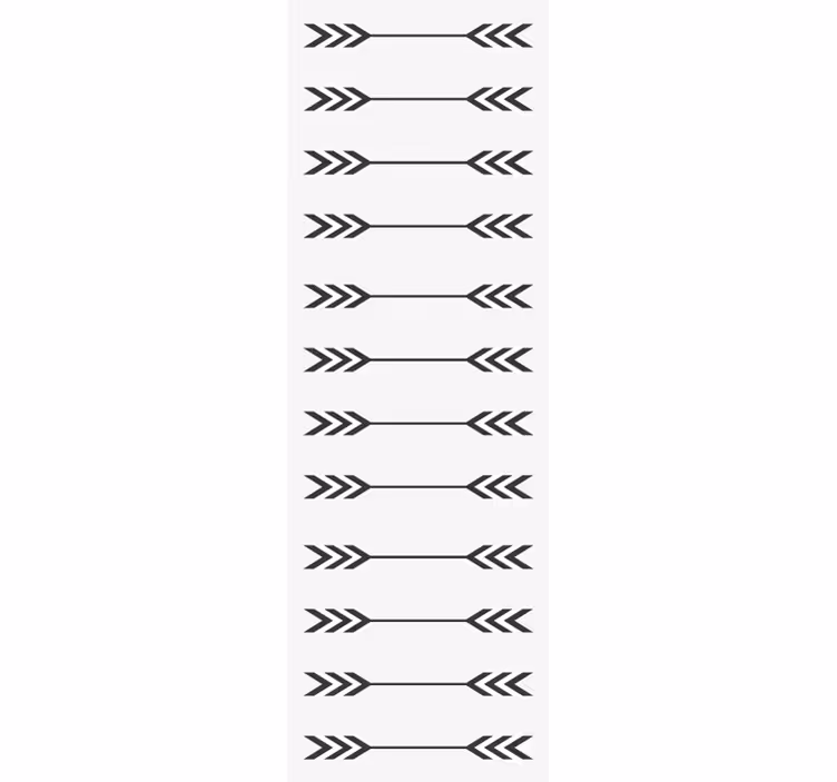 Minimalistické vzory šípů Tapeta na míru - TenStickers