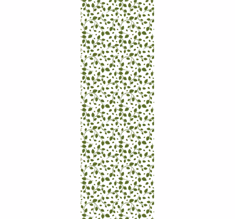 Motiv zelených popínavých rostlin Dopisní tapeta - TenStickers