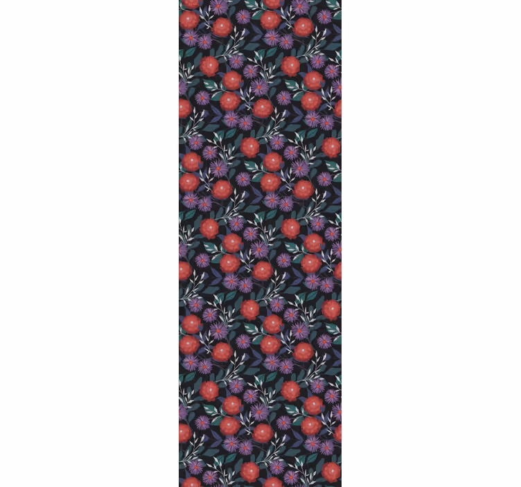 Motiv berry burst květinová tapeta - TenStickers