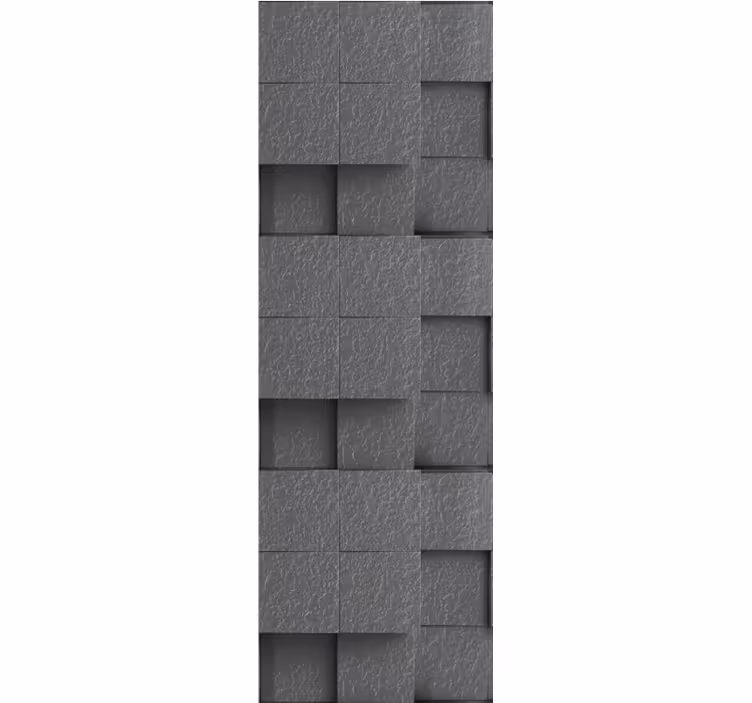 3d imitace akustických panelů 3d tapeta - TenStickers