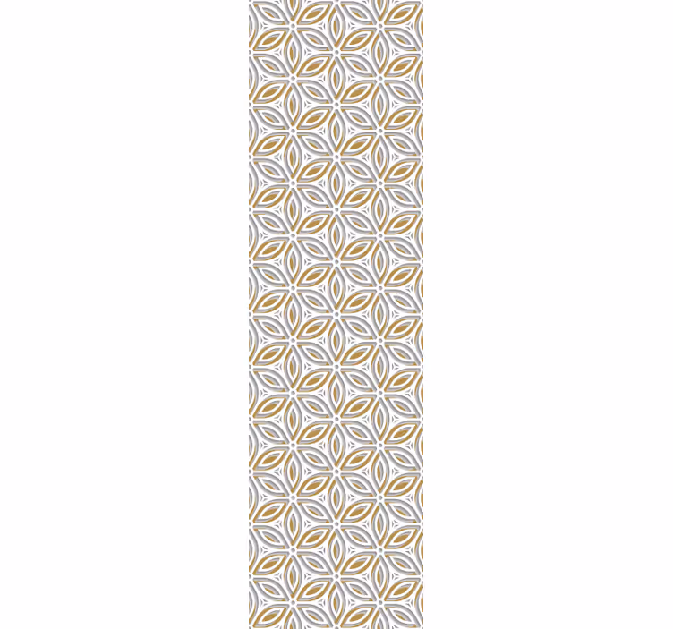Jemné bílé květy 3d tapeta - TenStickers