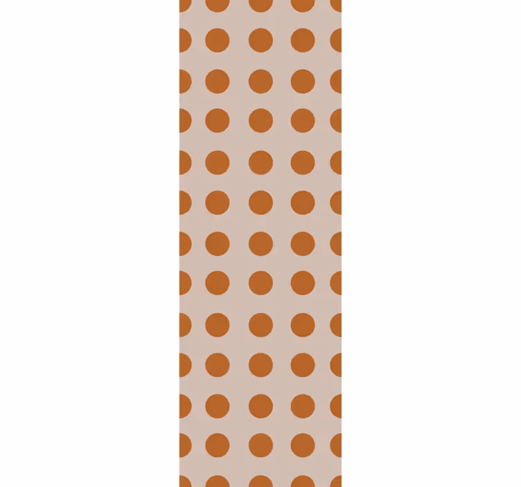 Teplé odstíny Tapeta tečka - TenStickers