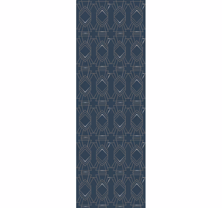 Art déco kosočtverec klasická tapeta - TenStickers