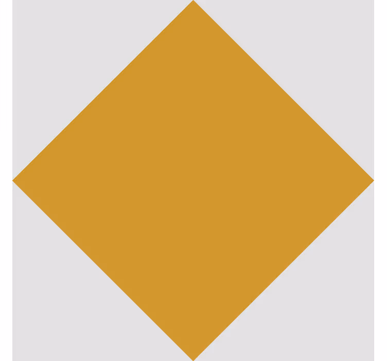 Hořčicová rhombus xxl žlutá tapeta - TenStickers