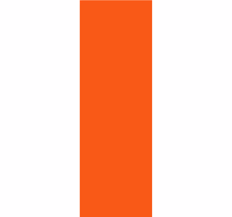 Oranžové barevné provedení tapeta - TenStickers