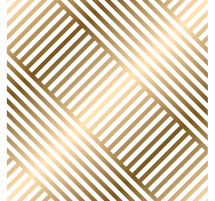 Geometrické zlaté čáry Vstupní tapeta - TenStickers