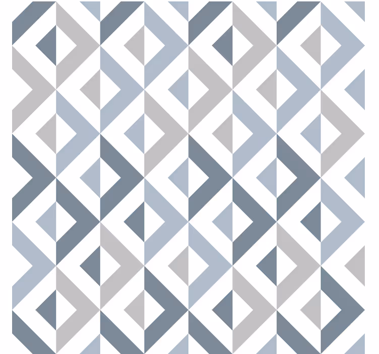 Textilní efekt Geometrické tapety - TenStickers
