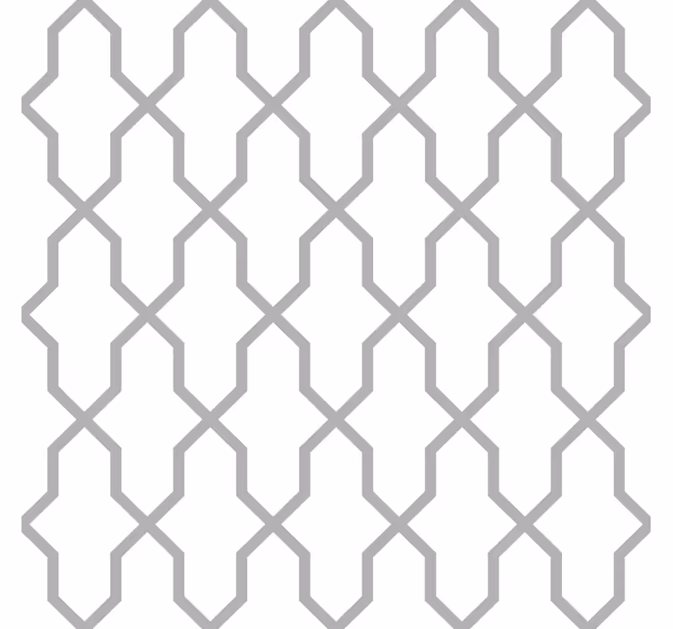 šedá harmonie Geometrické tapety - TenStickers