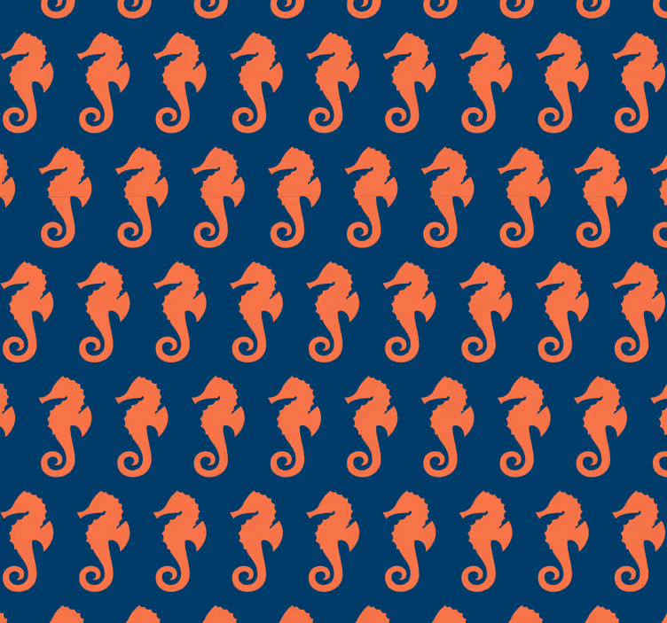Motiv mořského koníka Zvířata tapety - TenStickers