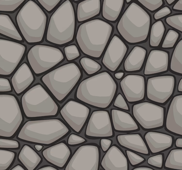 Geometrické pozadí Kamenná tapeta - TenStickers