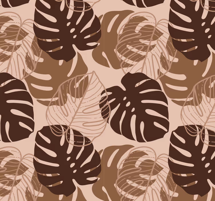 Motiv monstera Dopisní tapeta - TenStickers