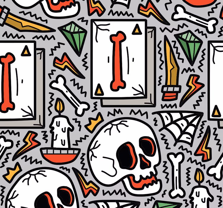 Lebkové graffiti Tapeta pro ložnici teenagera - TenStickers