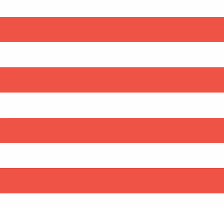 červené a bílé pruhované květinové tapeta - TenStickers