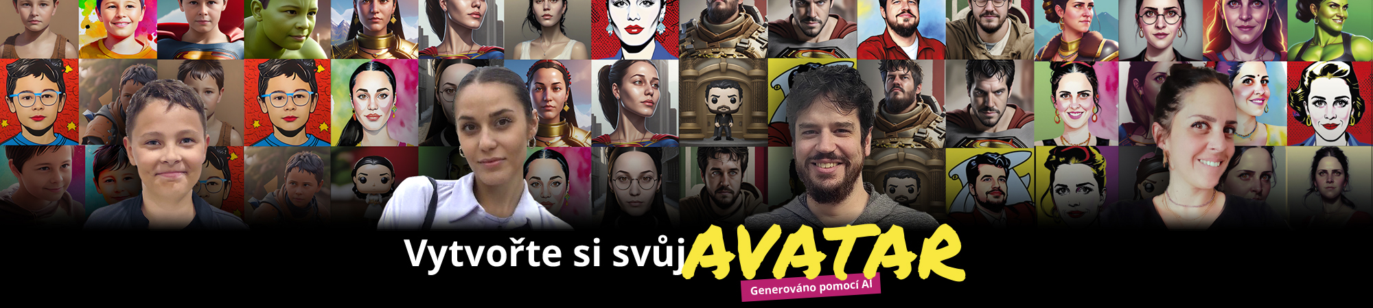 Vytvořte si svého Avatara