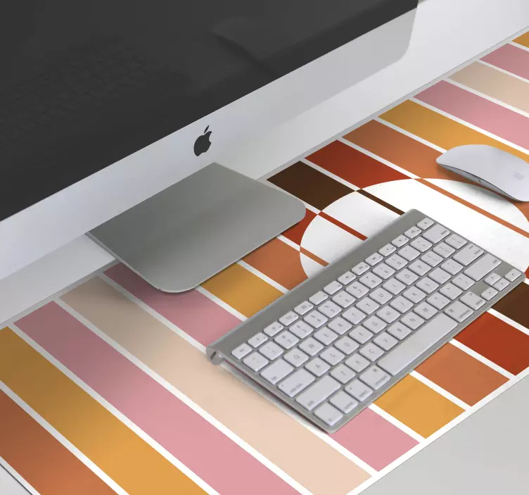 70. Pruhovaná sluneční podložka pod myš - TenStickers