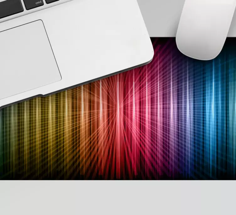 Rainbow lines herní podložka pod myš - TenStickers