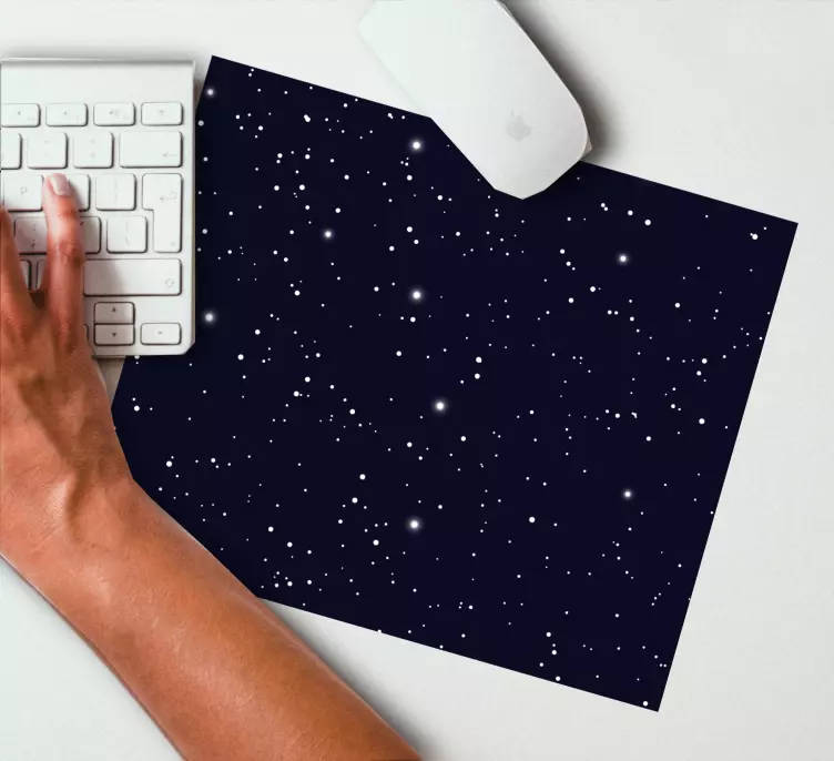 Hvězdná noc originální podložka pod myš - TenStickers