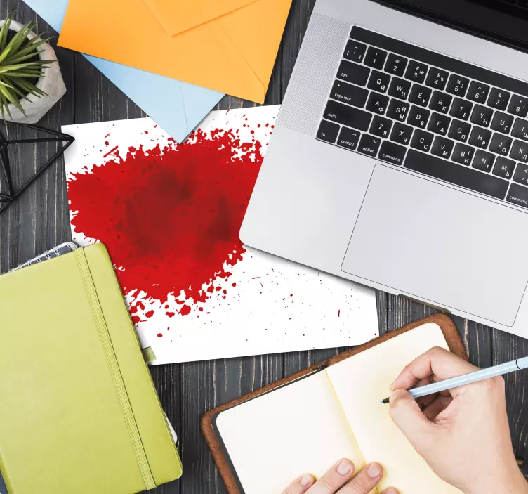 Krev skvrny více podložky pod myš - TenStickers