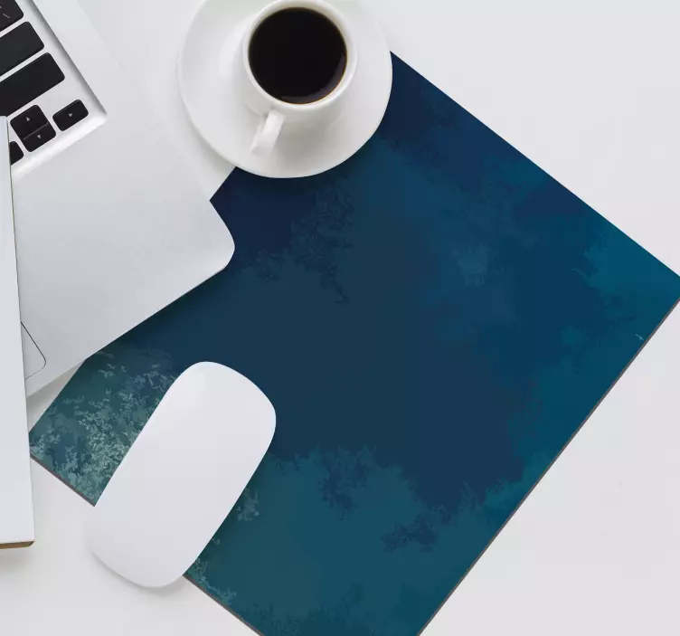 Modrá podložka pod myš - TenStickers