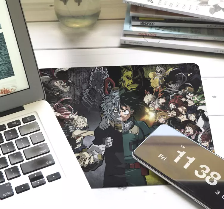 My hero academy anime podložka pod myš - TenStickers