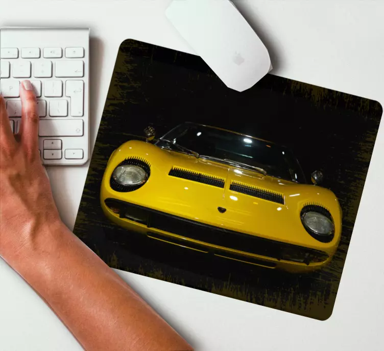 Lamborghini miura originální podložka pod myš - TenStickers
