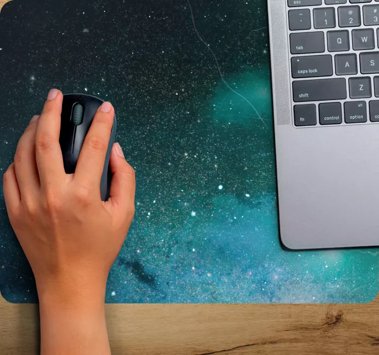 Vizuální vesmírný hvězdný prach podložka pod myš hrí - TenStickers