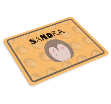 Podložka pod myš se jménem ježčí umění - TenStickers