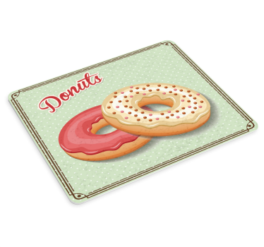 Podložka pod myš se jménem lahodné donut duo - TenStickers