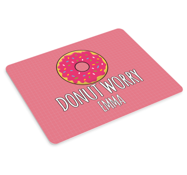 Podložka pod myš se jménem hravý donutový koncept - TenStickers