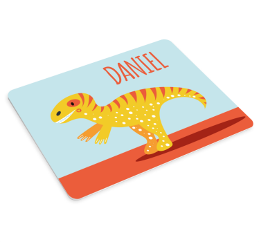 Originální podložka pod myš barevný dinosaur - TenStickers