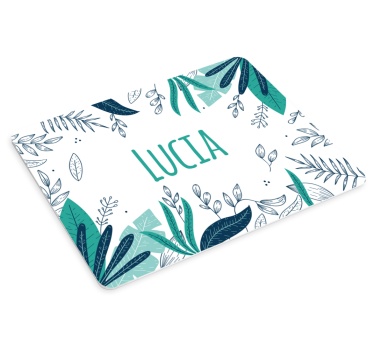 Personalizované palmové listy vlastní mousemats - TenStickers
