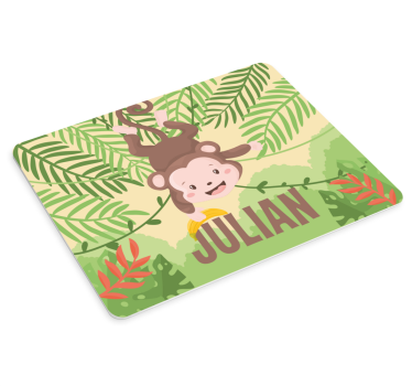 Podložka pod myš se jménem veselá opice - TenStickers