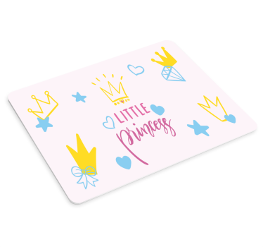 Podložka pod myš se jménem s okouzlujícím motivem koruny - TenStickers