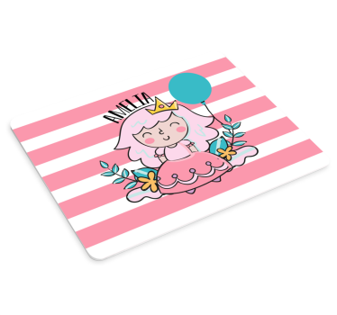 Podložka pod myš se jménem roztomilá princezna - TenStickers