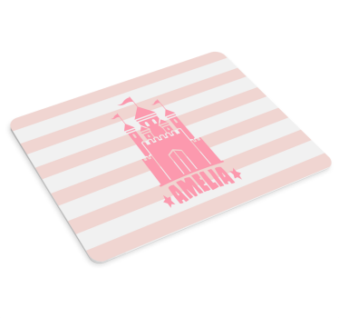 Podložka pod myš se jménem s motivem hradu - TenStickers