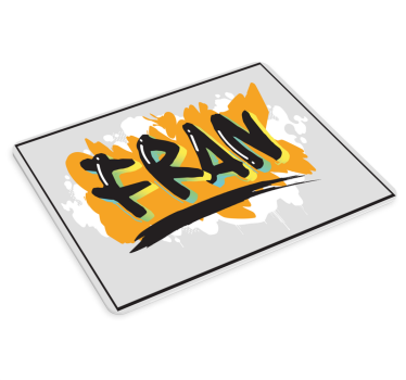 Podložka pod myš se jménem v odvážném stylu - TenStickers