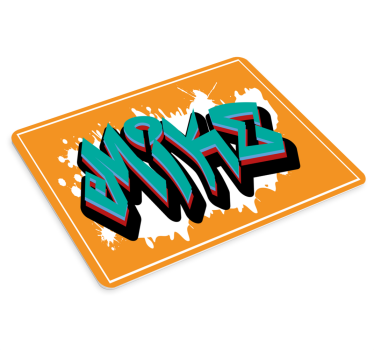 Divoký styl královské graffiti podložky pod myš - TenStickers