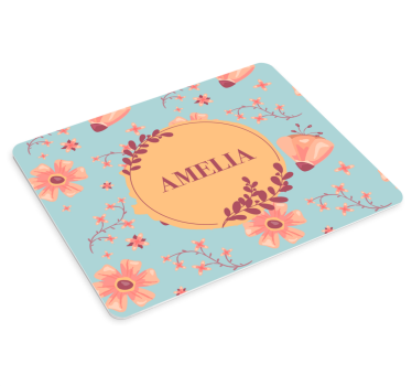 Podložka pod myš se jménem botanický design - TenStickers