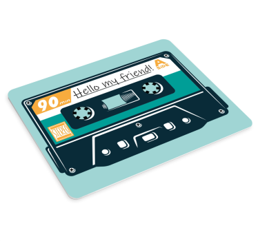 Citáty podložka pod myš klasická audio kazeta - TenStickers