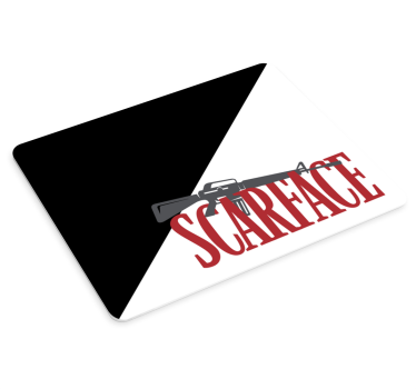 Podložka pod myš se jménem inspirovaná scarface - TenStickers