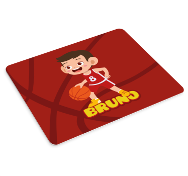 Podložka pod myš se jménem radostný basketbalista - TenStickers