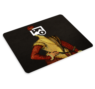 Aristokratský pes originální podložka pod myš - TenStickers