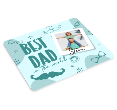Nejlepší táta Podložka pod myš se jménem - TenStickers