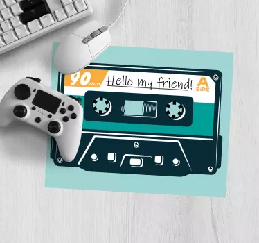 Citáty podložka pod myš klasická audio kazeta - TenStickers