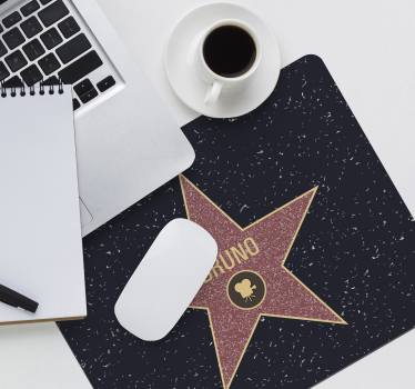 Estrella hollywood vlastní mousemats - TenStickers